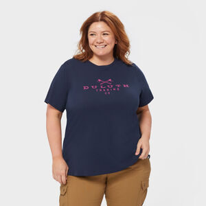 Women's Plus Fan Gear Short Sleeve Crewneck Tee