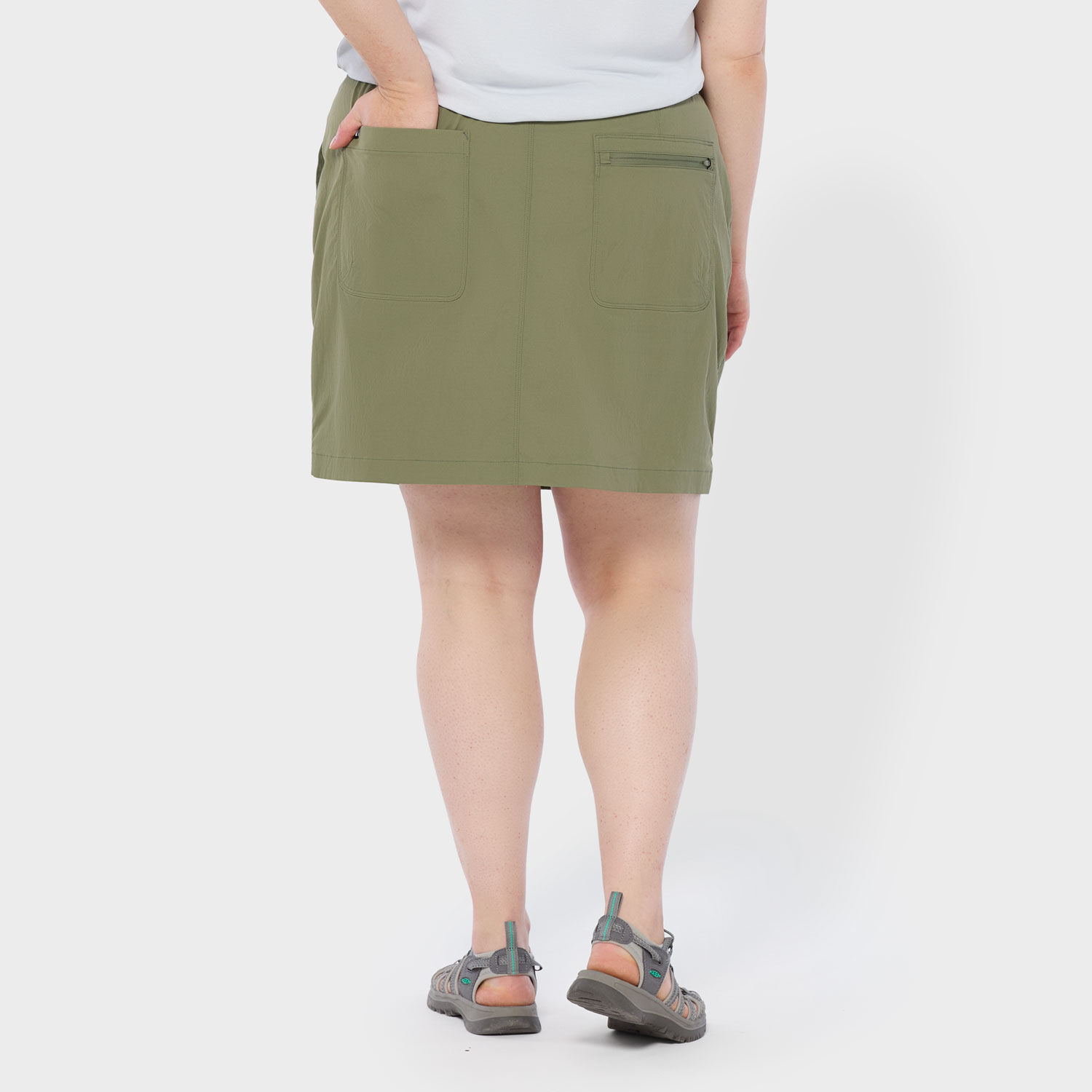 Women's Plus AKHG Shoreside Skort | Duluth Trading Company