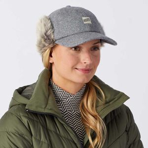 Women's Ear Flap Ball Cap