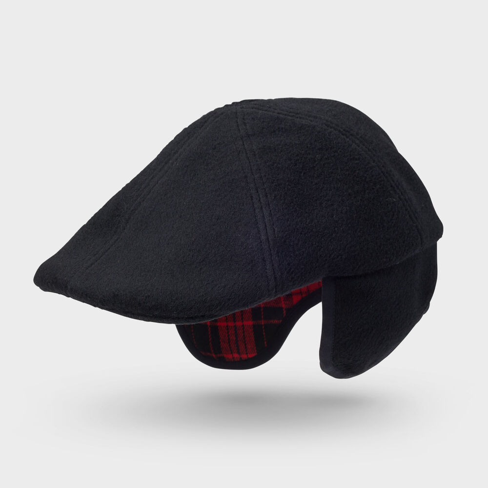 Men's Wool Earflap Driver's Cap Main Image