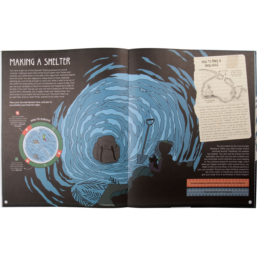 Spin to Survive Frozen Mountain Main Image