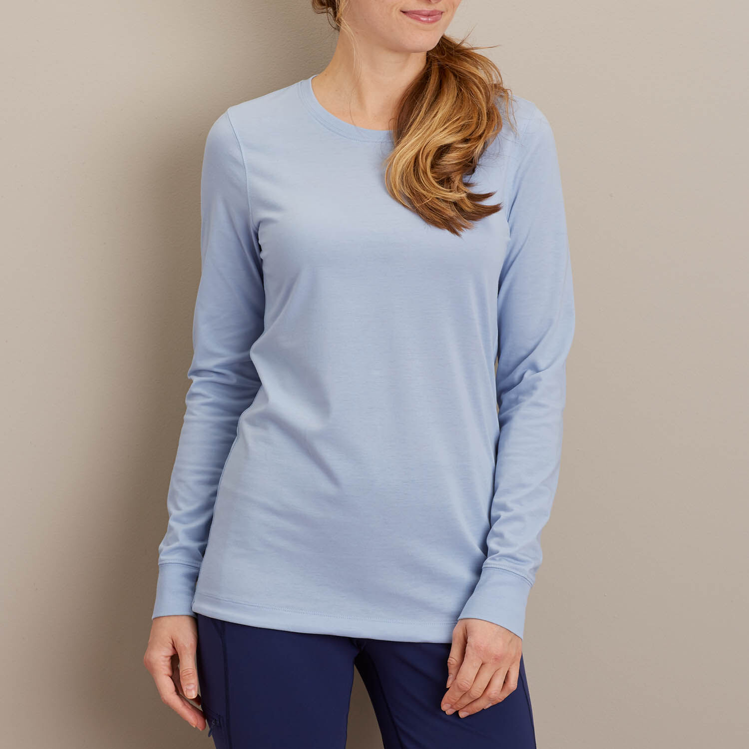 Women's No Fly Zone Long Sleeve Crew Shirt | Duluth Trading Company