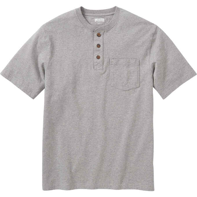 Men's Longtail T Relaxed Fit SS Henley with Pocket