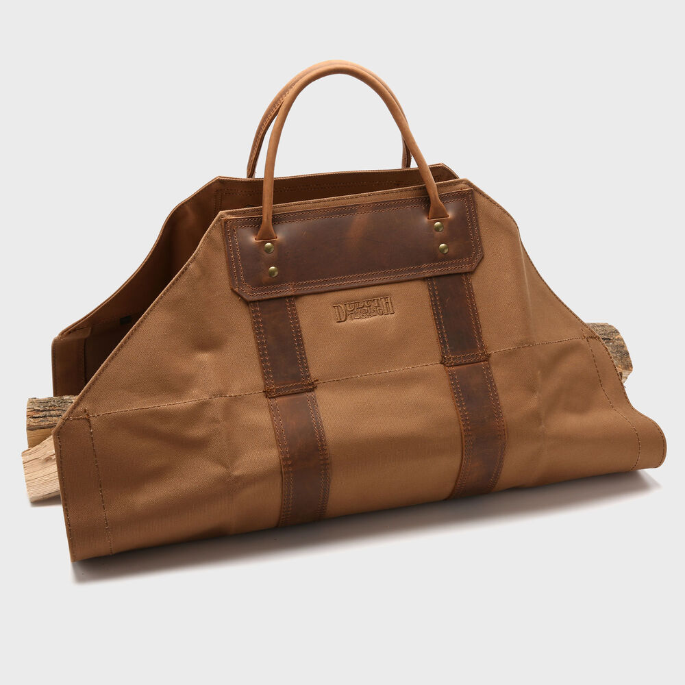 Fire Hose Log Carrier BROWN Main Image