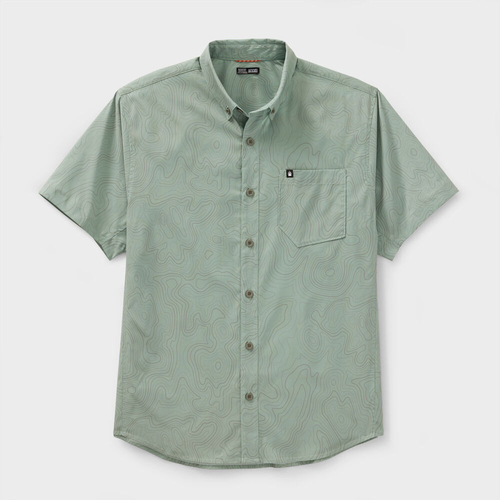 Men's AKHG Ventech Relaxed Fit Short Sleeve Shirt Main Image