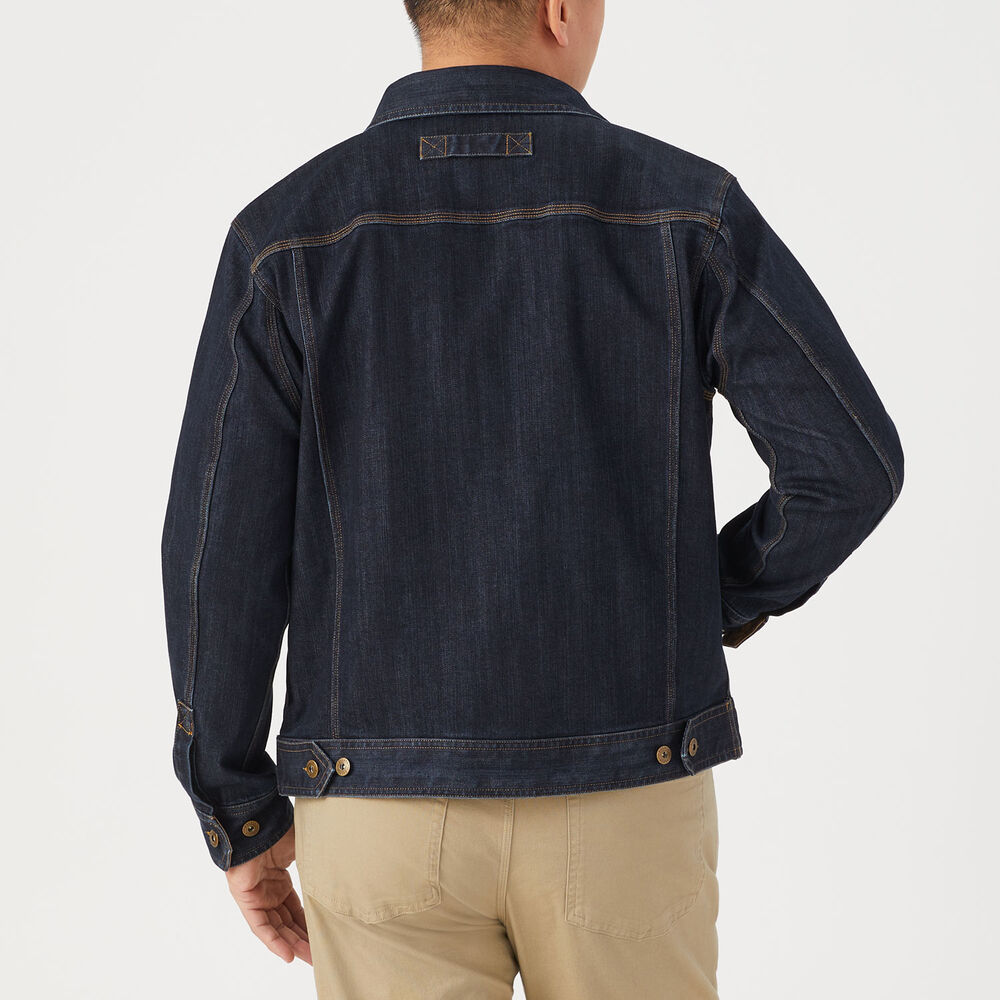 Men's Double Flex Denim Standard Fit Trucker Jacket Main Image