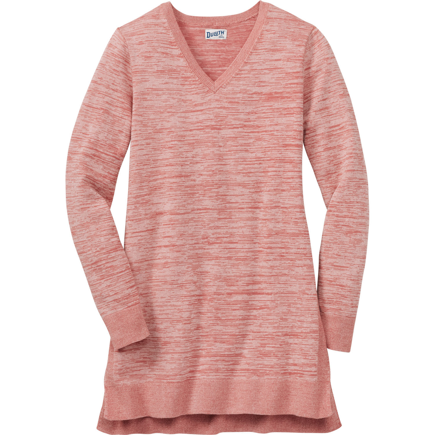 Women's v sale neck tunic sweater