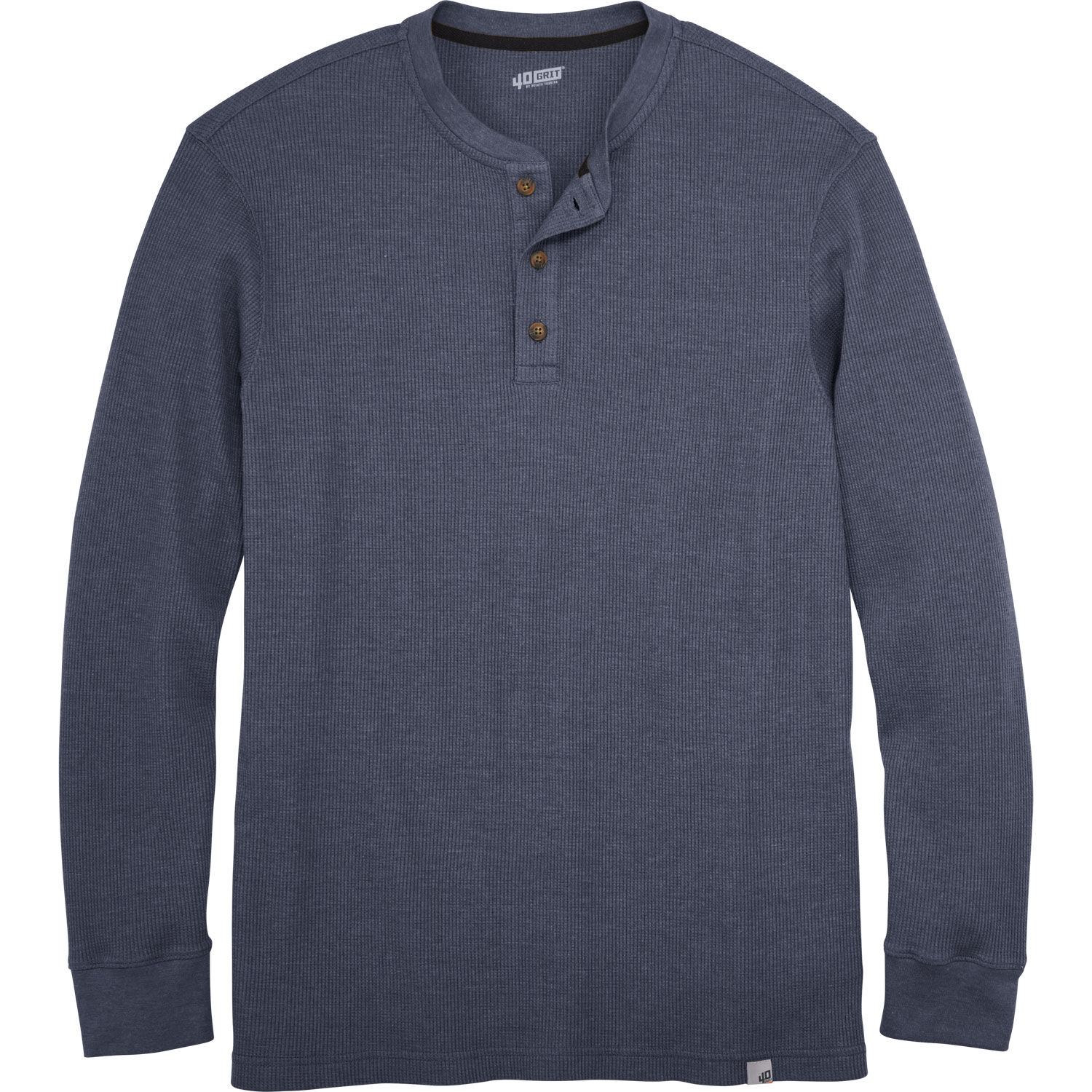 Men's 40 Grit Thermal Long Sleeve Henley Shirt | Duluth Trading