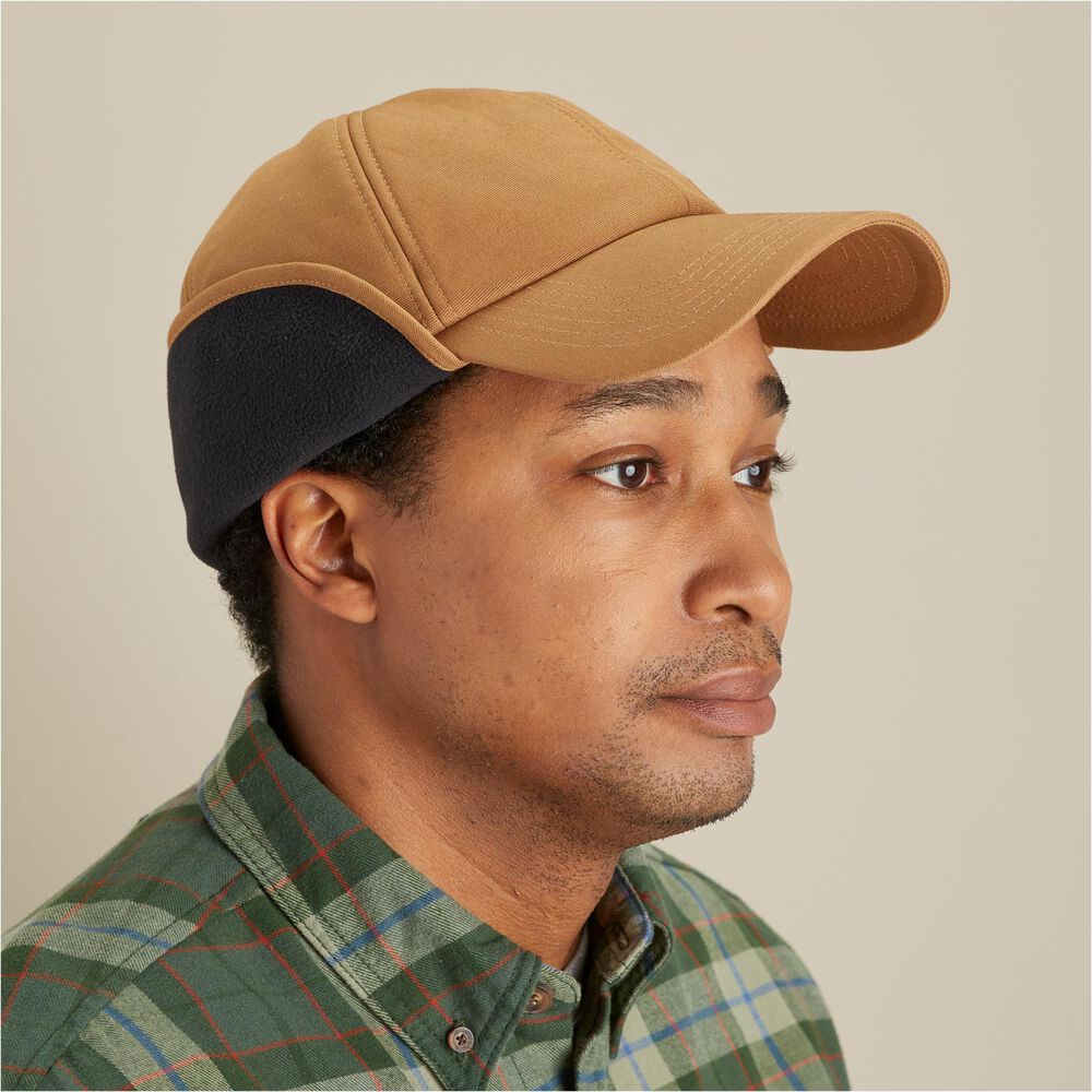 Men's Fire Hose Bonded Fleece-lined Ear Flap Cap Main Image