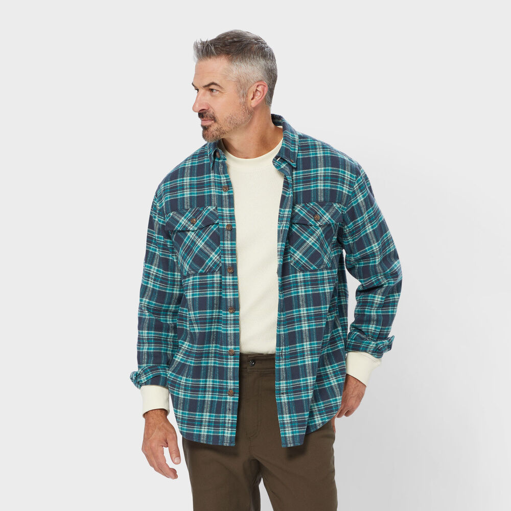 Men's Burlyweight Flannel Relaxed Fit Shirt Main Image