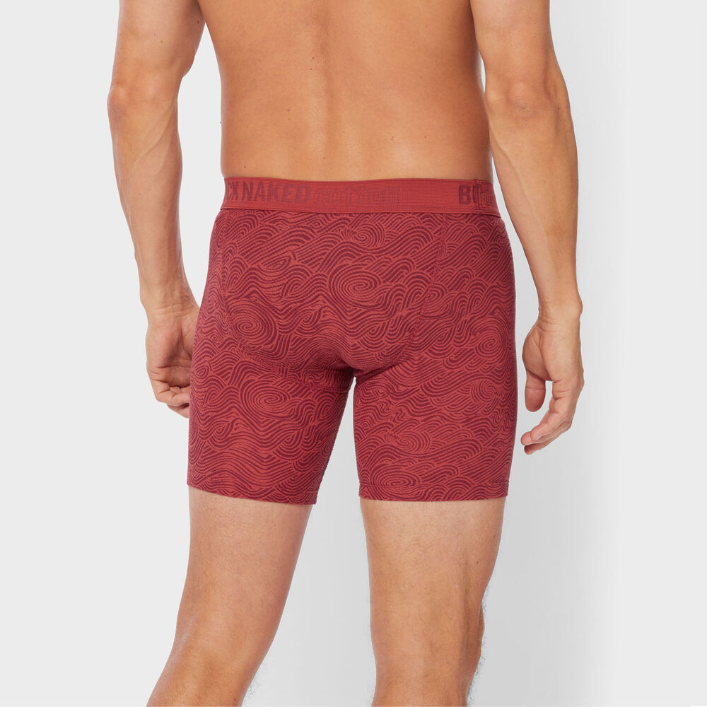 Men's Buck Naked Cotton Pattern Bullpen Boxer Briefs Main Image