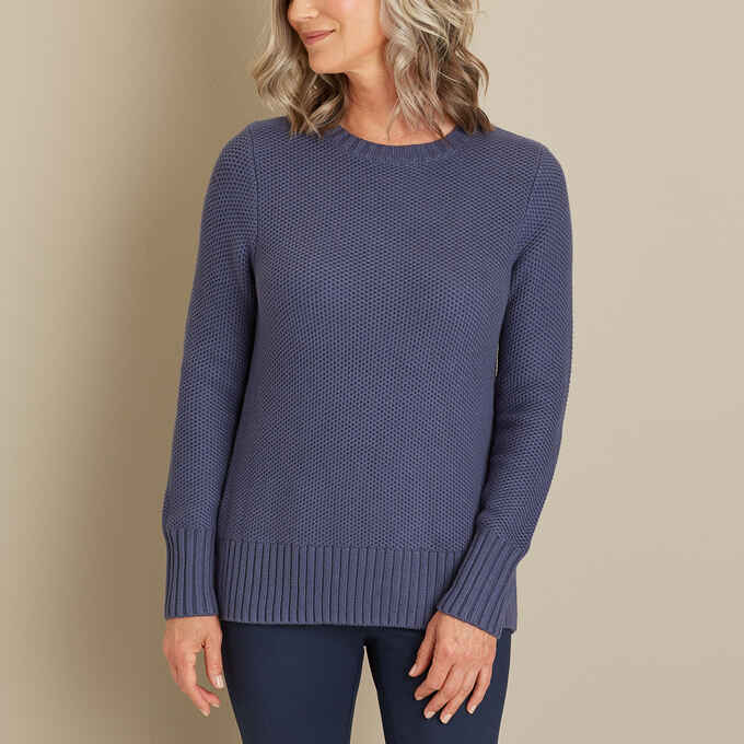 Women's Knit Worth Crewneck Sweater | Duluth Trading Company
