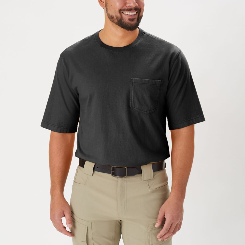 Men's Longtail T Relaxed Fit Short Sleeve Pocket Crew