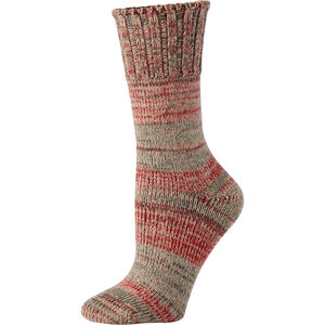 Women's Merino Wool Blend Heavyweight Crew Socks DESSAND LRG