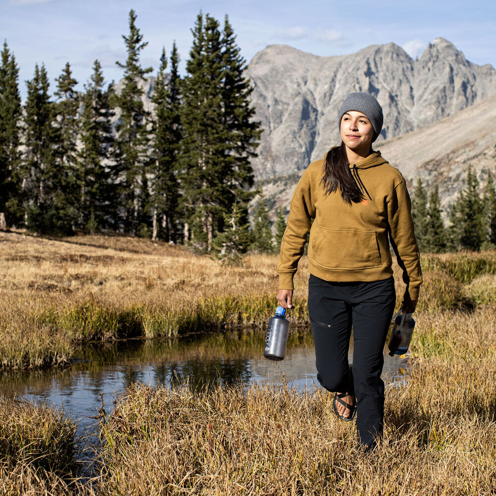 Women's AKHG Crosshaul Cotton Hoodie Sweatshirt Main Image