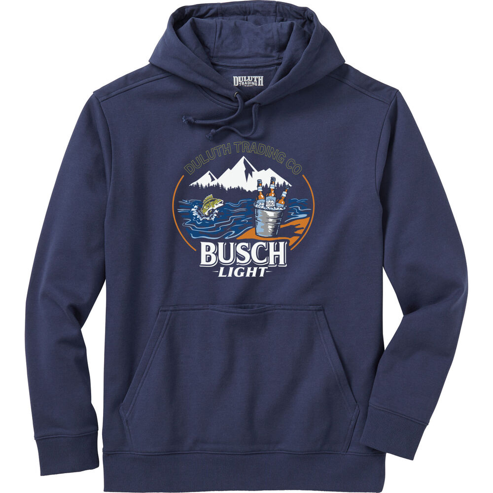 Men's Midweight Relaxed Fit Beer Pocket Hoodie Main Image