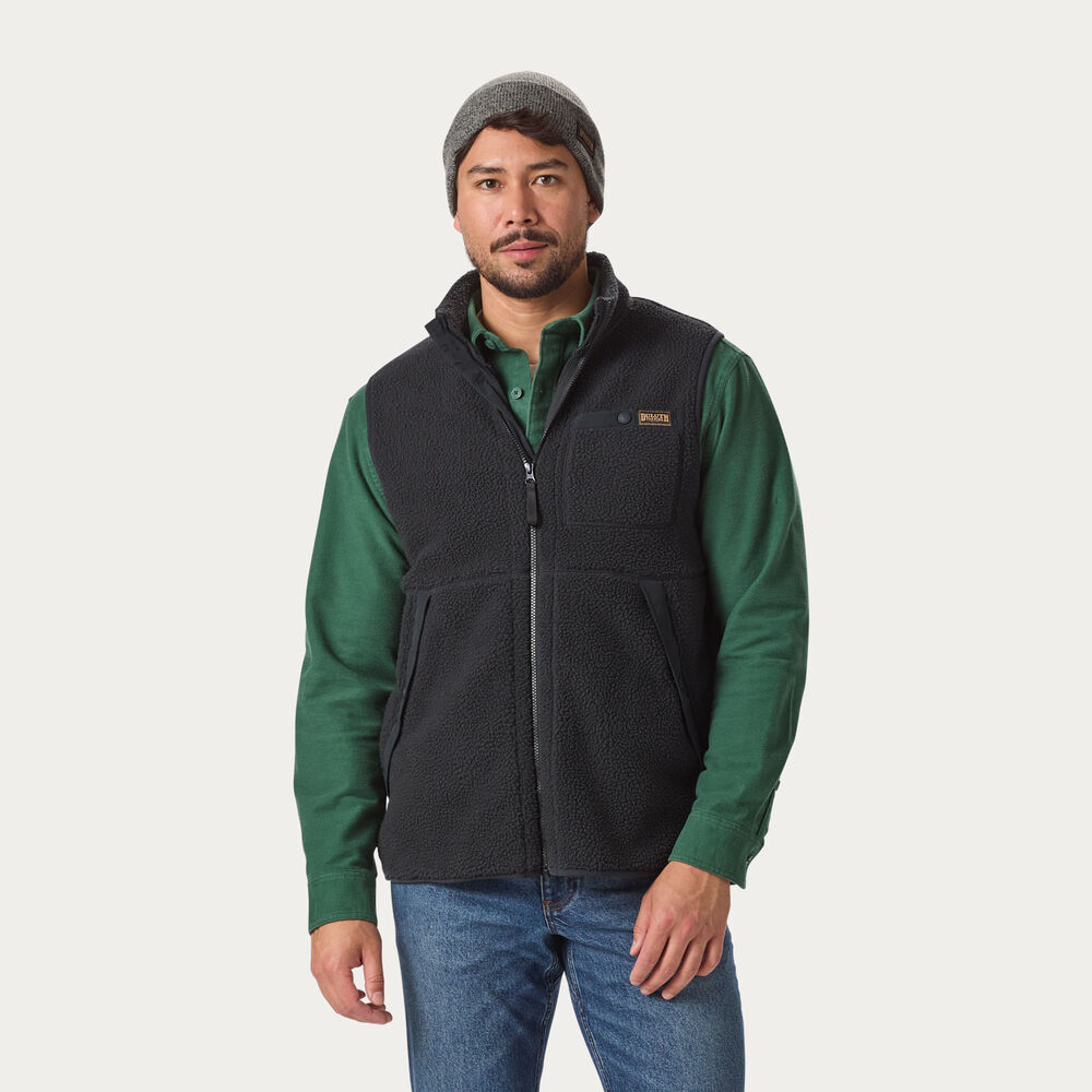 Men's Pile Hi Fleece Full-Zip Mock Neck Vest Main Image
