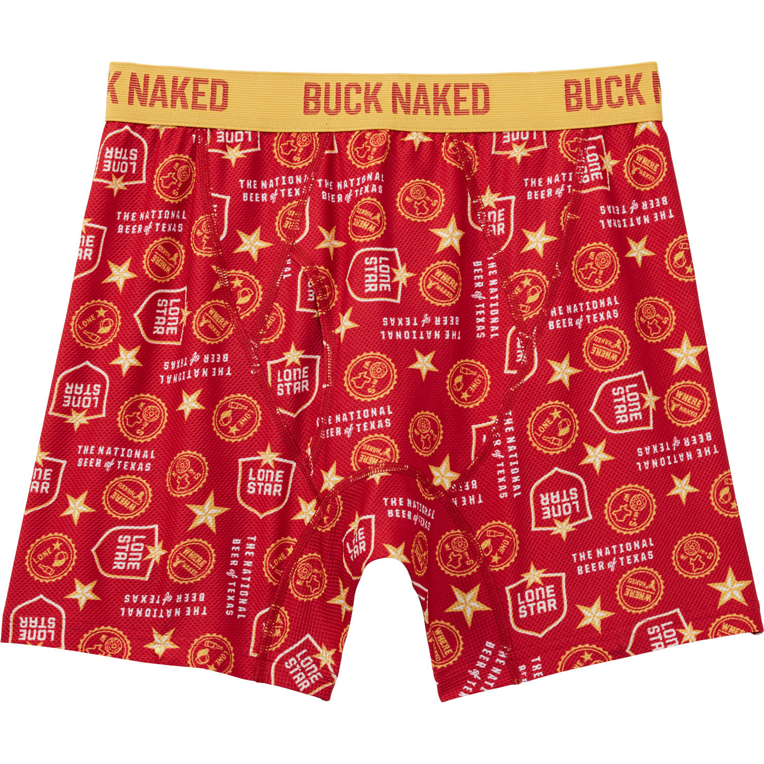 Men s Buck Naked Collaboration Print Boxer Briefs Duluth Trading