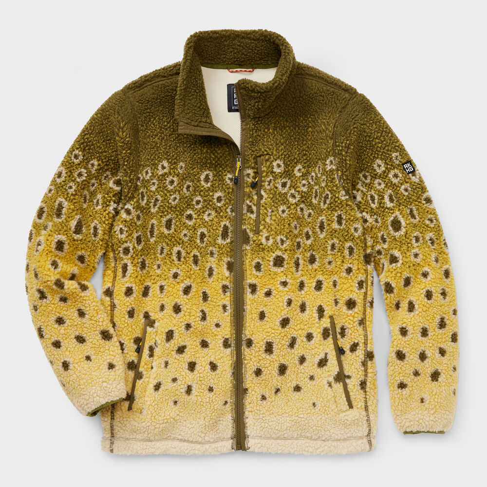 Men's AKHG Kindler Pile Fleece Full Zip Jacket Main Image