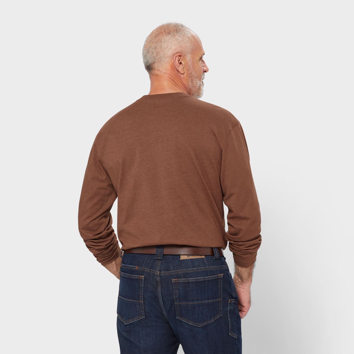 Men's Longtail T Long Sleeve Henley T-Shirt | Duluth Trading Company