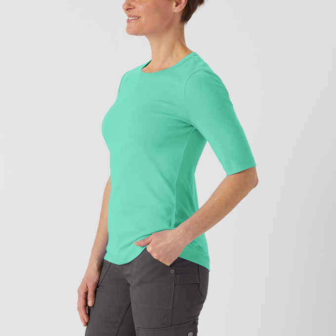 Women's Longtail T Elbow Sleeve Scoopneck