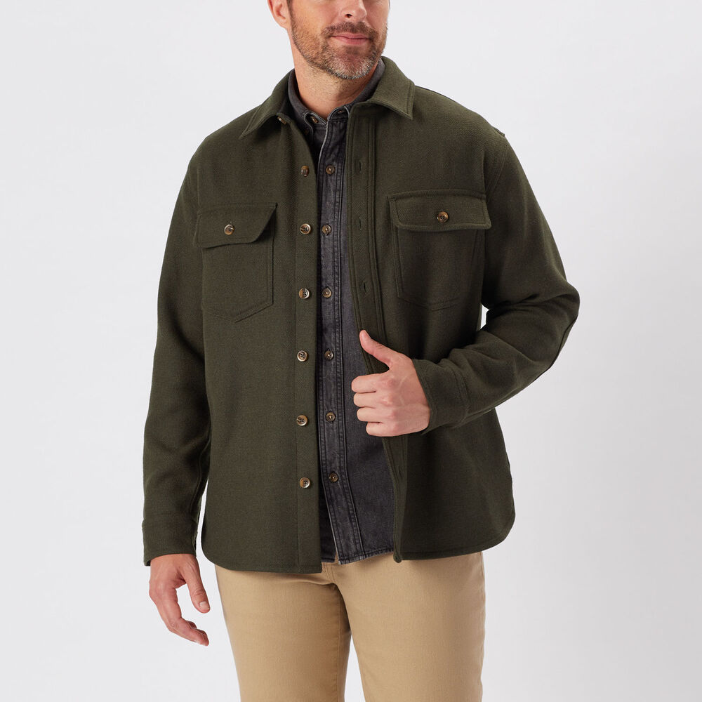 Men's Best Made Wool CPO Shirt Duluth Trading Company