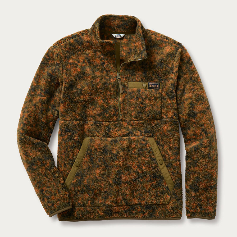 Men's Pile Hi Fleece Half Zip Mock Neck Main Image