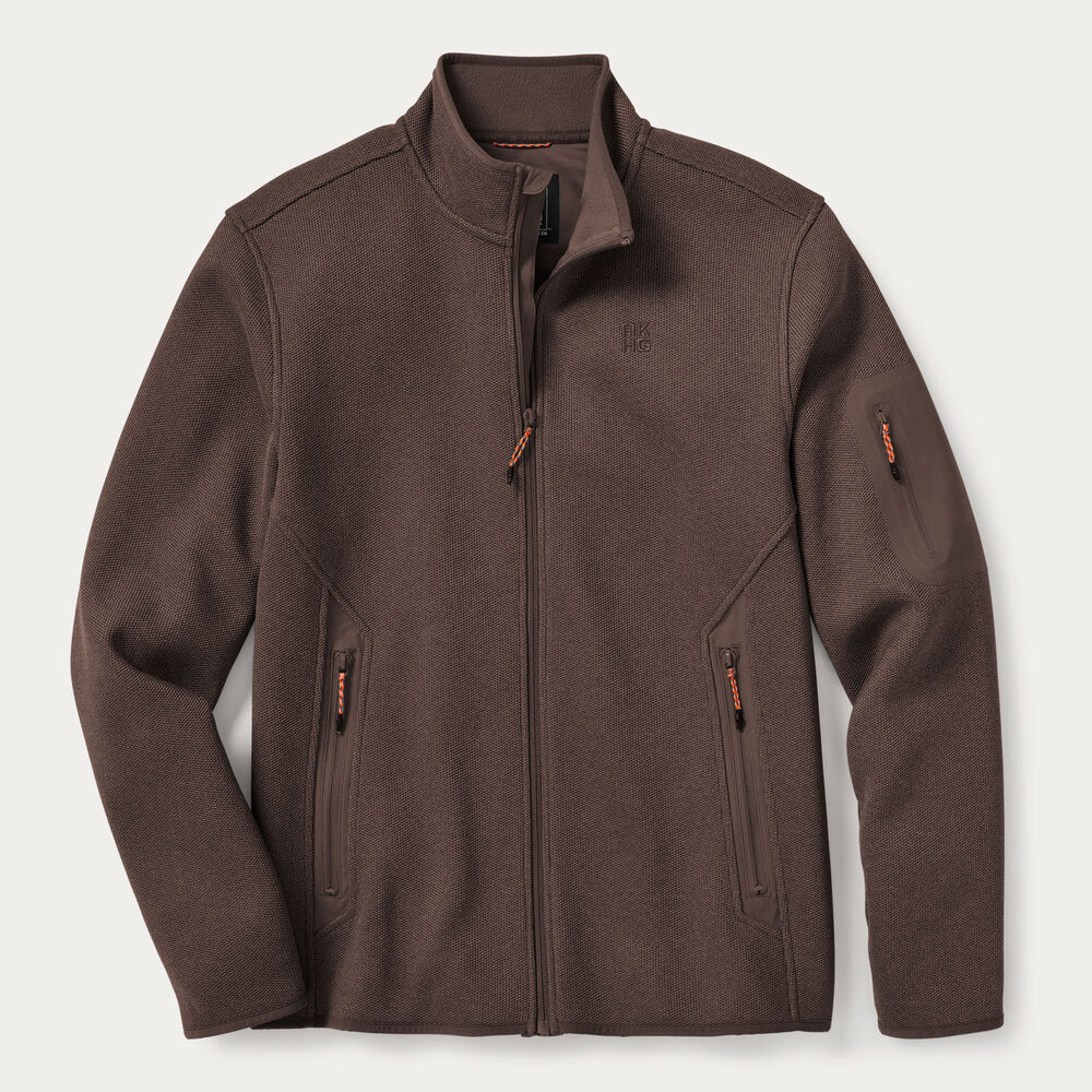 Men's AKHG Graveltec Standard Fit Full Zip Mock Main Image