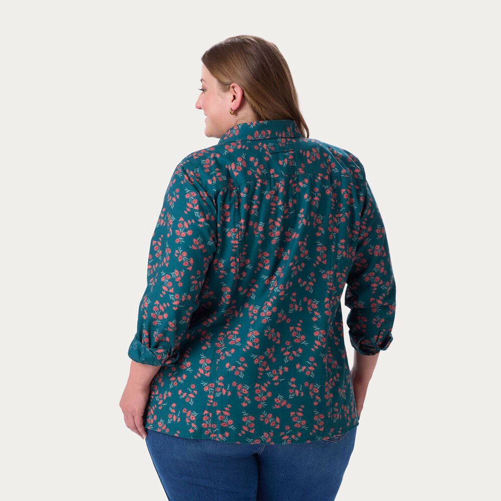 Women's Plus Free Swingin' Flannel Shirt Main Image