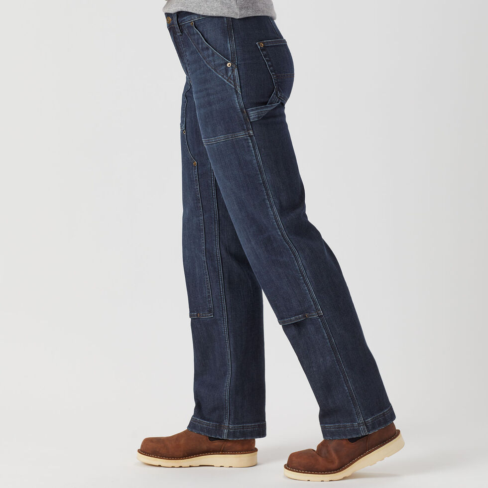 WOWENY Dames Fleece Wide Leg Broek - Hoge Taille Fluweel Zachte Winterbroek - Cloud Feel 155-165 Cm