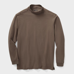  Men's Longtail T Relaxed Fit Mock Turtleneck