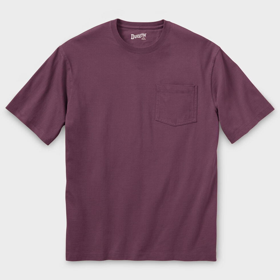 Men's Longtail T Short Sleeve Shirt With Pocket Duluth Trading