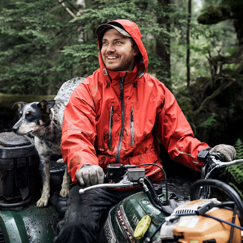 Men's AKHG Stormwall Rain Jacket Main Image