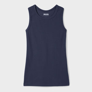 Women's Plus No-Yank Rib Racerback Tank