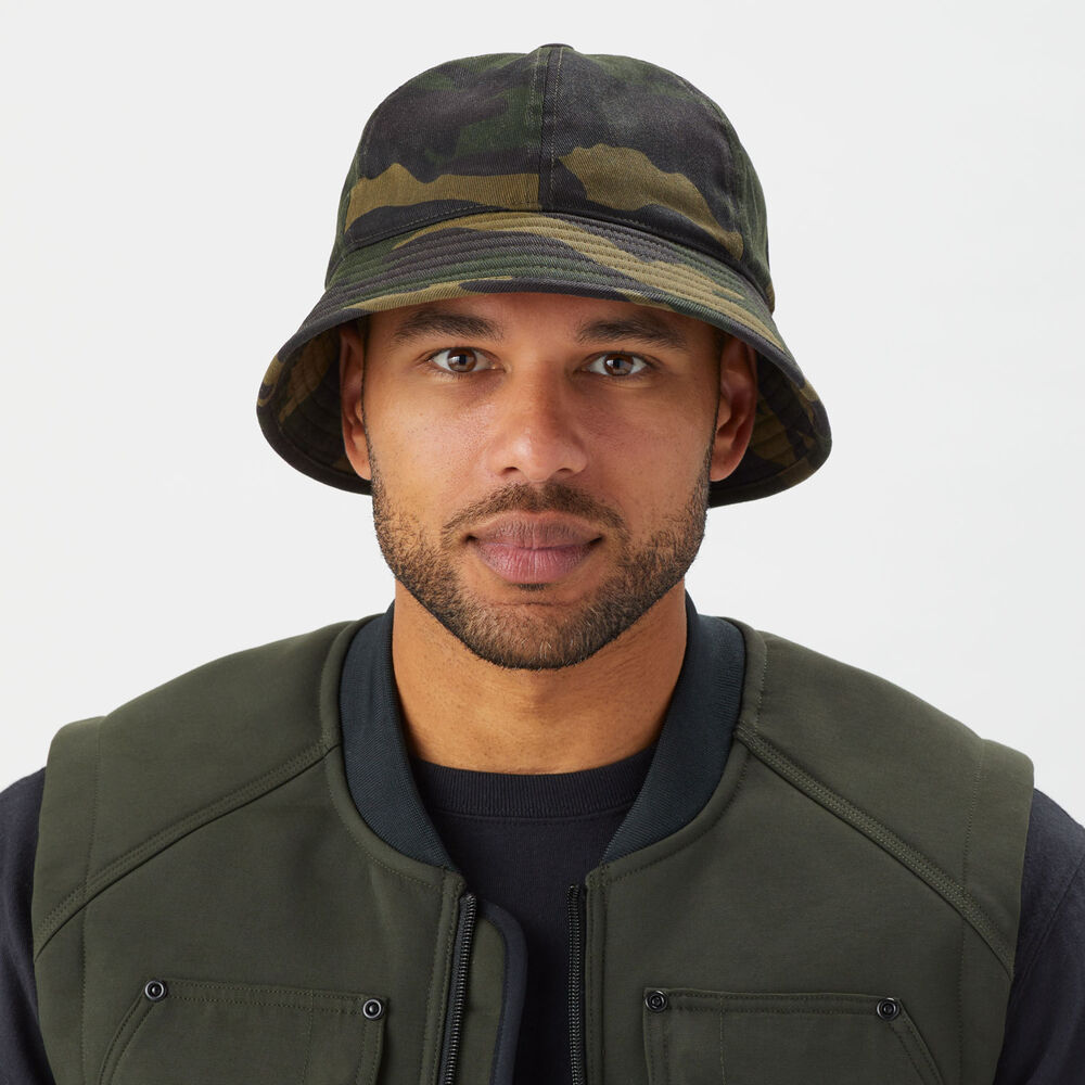 Warden's Waxed Earflap Bucket Hat Main Image