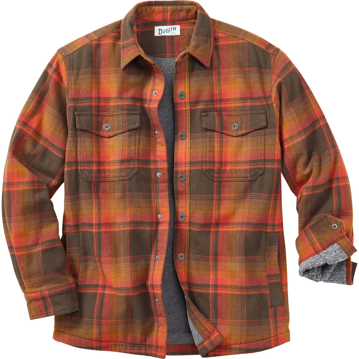 Men's Flapjack Fleece-lined Relaxed Fit Shirt Jac