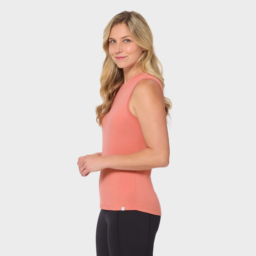 Women's AKHG Renew Bamboo Crewneck Tank Main Image