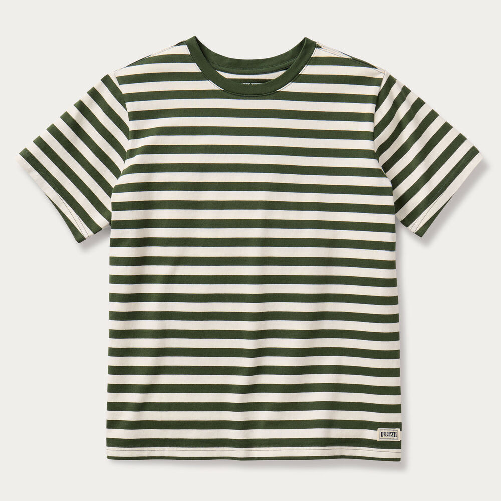 Women's Plus Duluth Heritage Washed Crewneck Tee Main Image