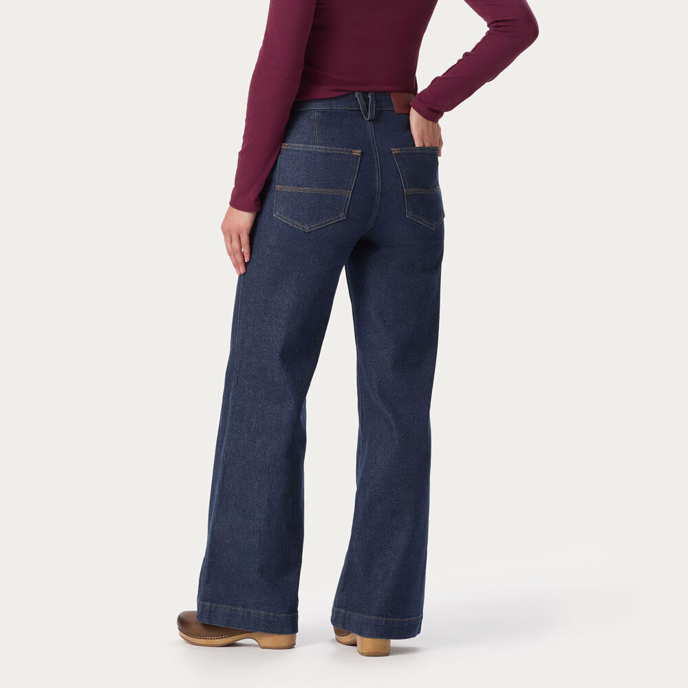 Women's Duluth Heritage Wide Leg Jeans Main Image
