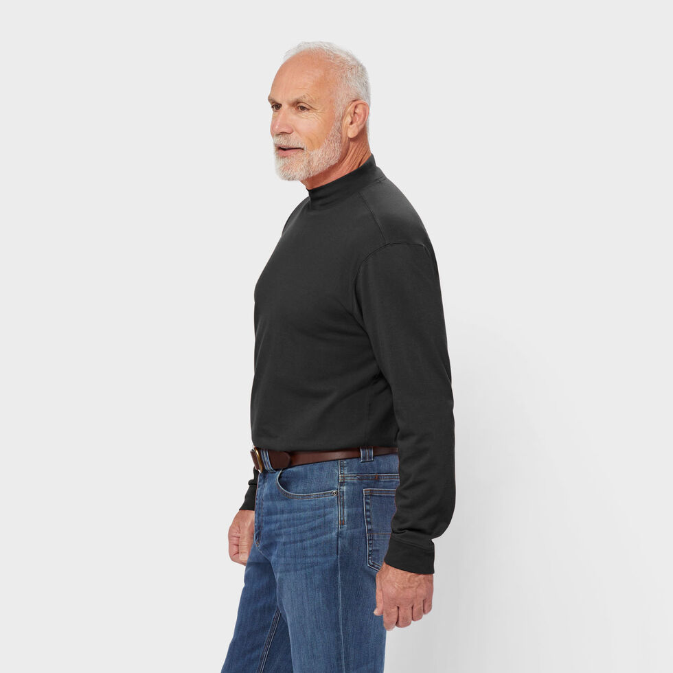 Mock Turtleneck Men's Turtlenecks Near Me Blauer 8110X Mock