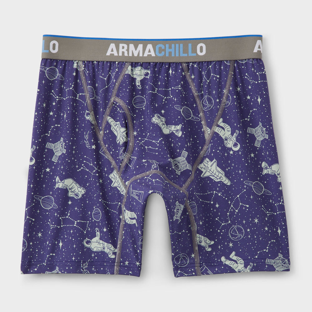 Men's Armachillo Cooling Pattern Boxer Briefs Main Image