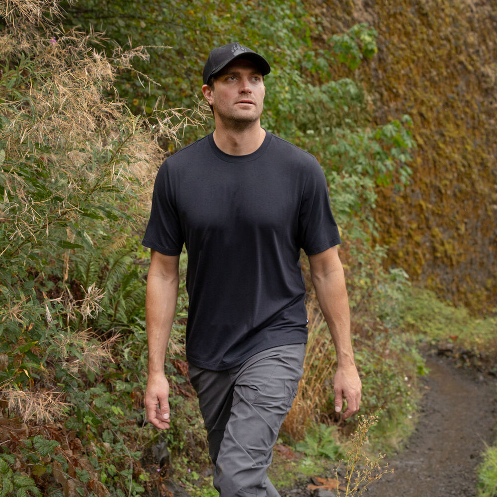 Men's AKHG Renew Bamboo Short Sleeve Crew Main Image