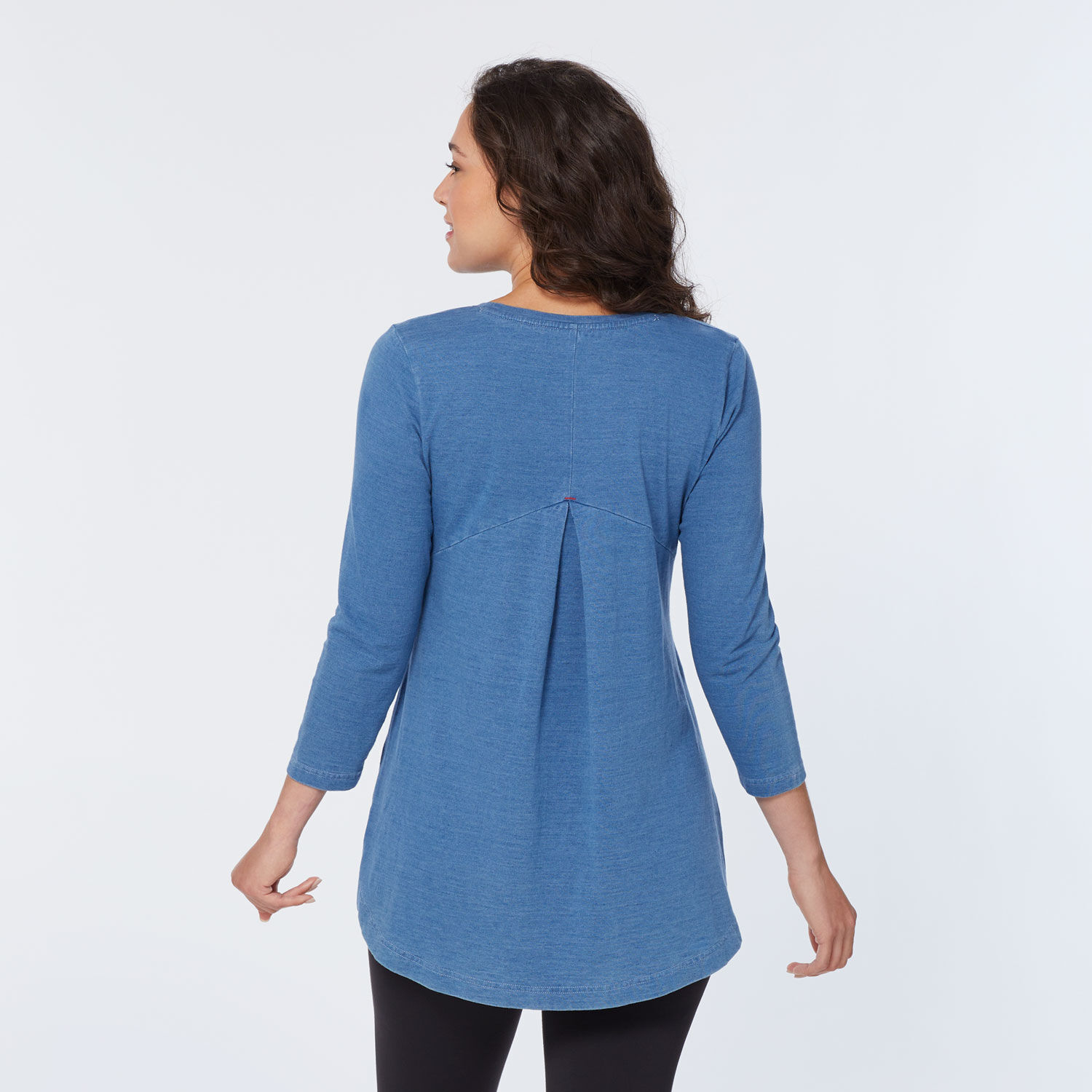Women's Indigo Knit Popover Shirt | Duluth Trading Company