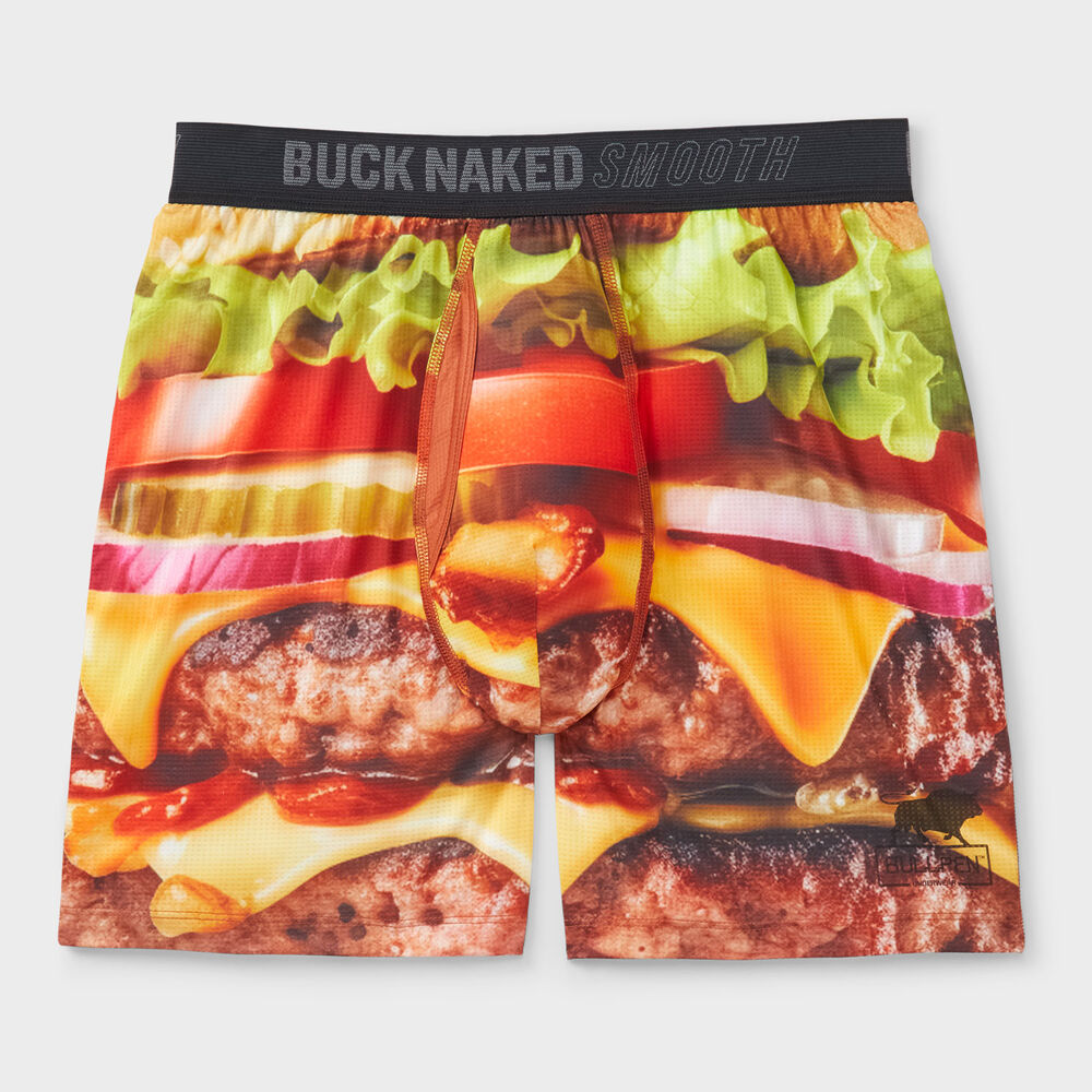 Men's Buck Naked Smooth Bullpen Boxer Briefs Main Image