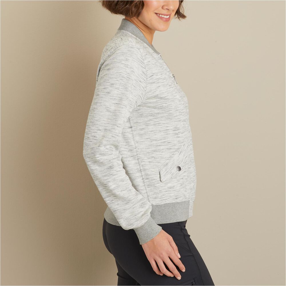 Women's Deux More Double Knit Bomber Jacket Main Image