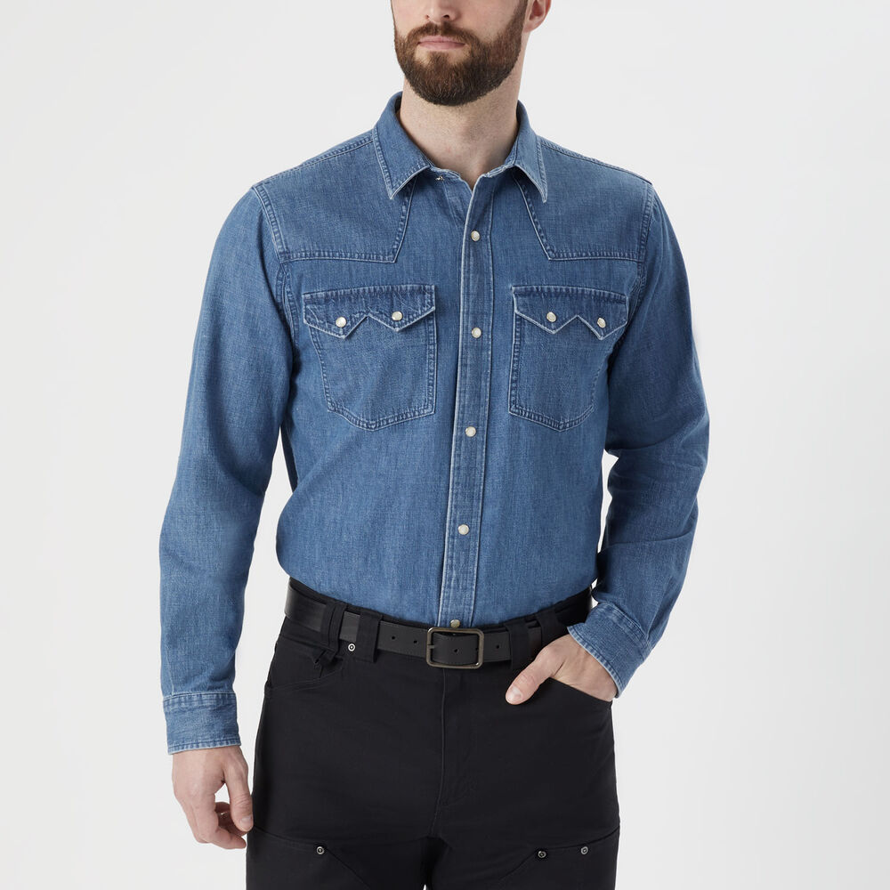 Men's Fence Mender Denim Shirt Main Image