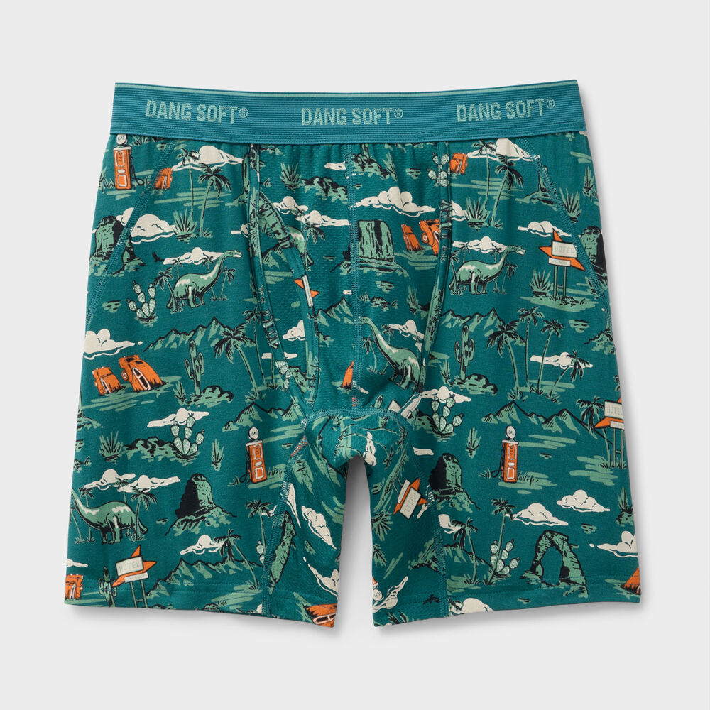 Men's Dang Soft Pattern Boxer Briefs Main Image