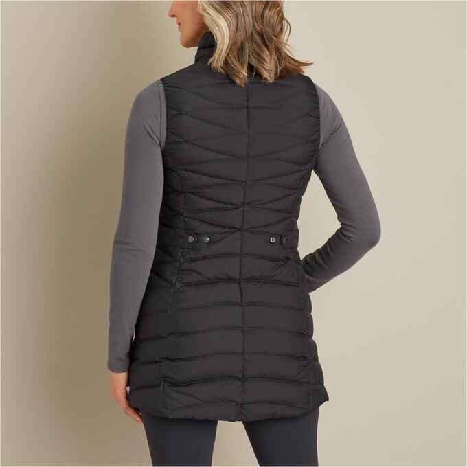 Women's Cold Faithful Down Tunic Vest Duluth Trading Company