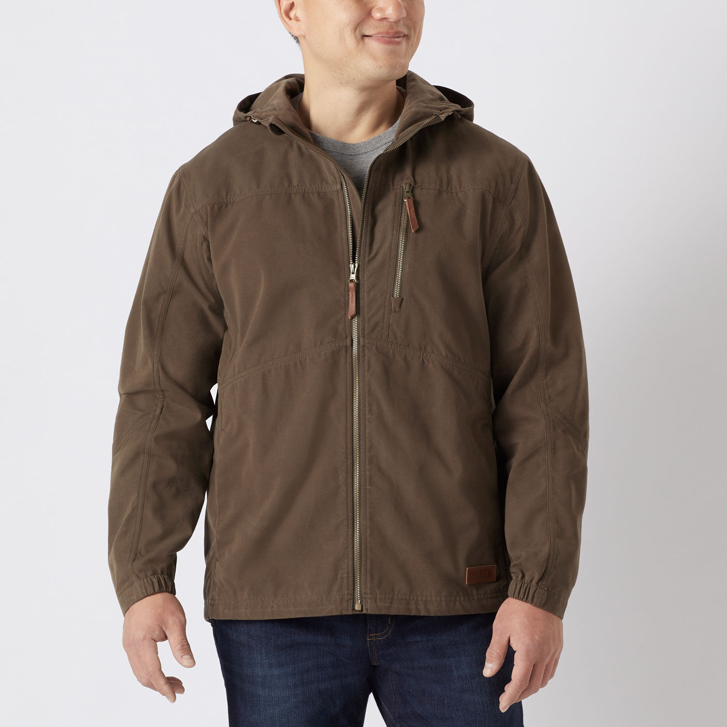 Waxed canvas sales hooded jacket