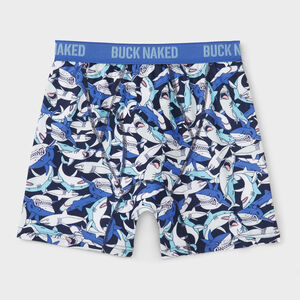 Men's Buck Naked Pattern Boxer Briefs